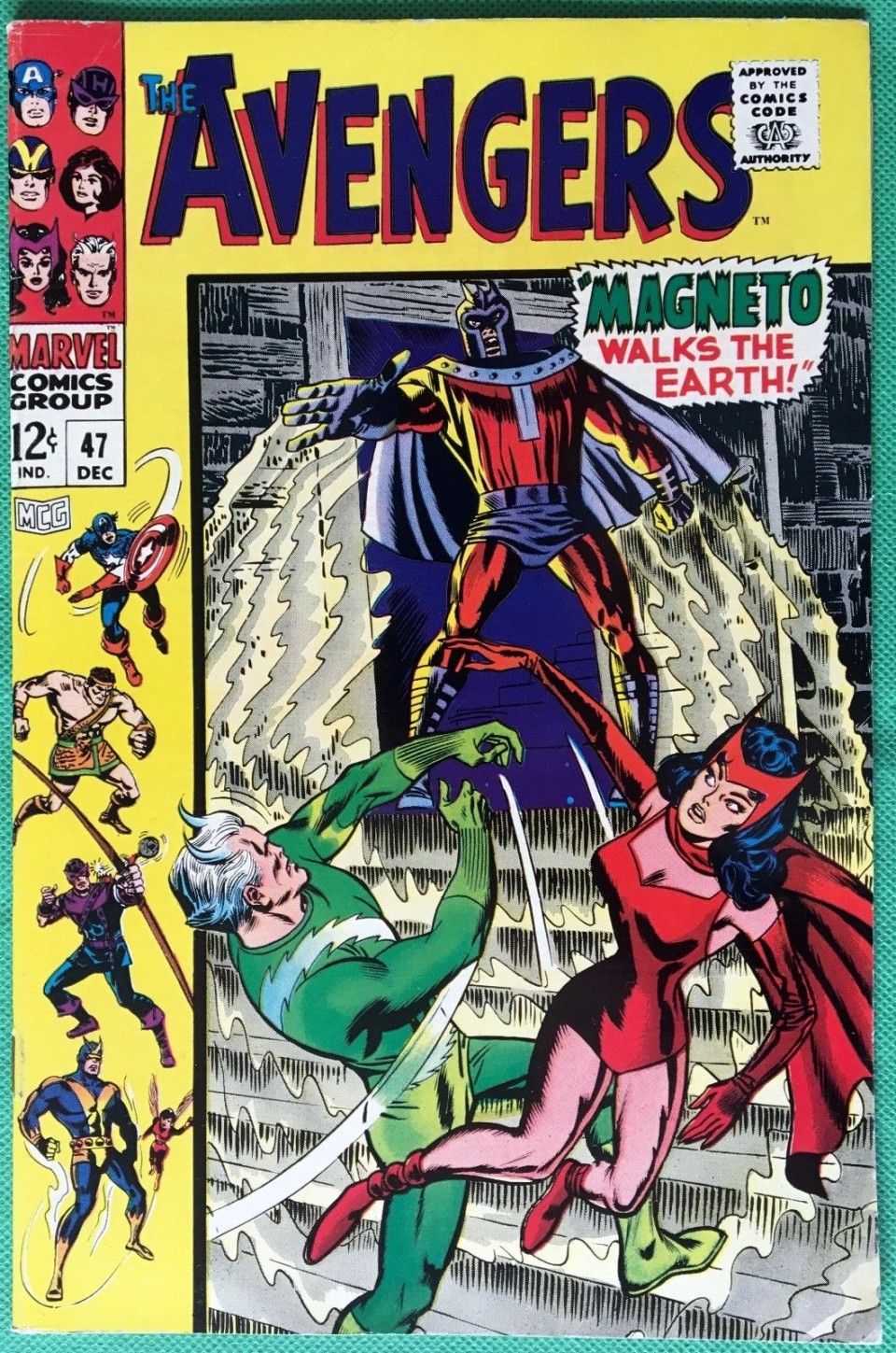 | AVENGERS (1963) #47 FN/VF (7.0) Magneto story and cover