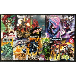 2099 Variant Month Lot of 11 comics NM Doom Loki Daredevil Hulk X-Men FF + More