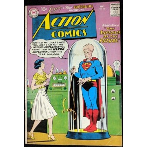 Action Comics (1938) #256 VG+ (4.5) Superman Supergirl back up story early app