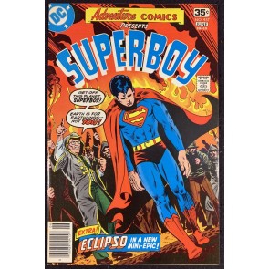 Adventure Comics (1938) #457 VF (8.0) Starring Superboy Eclipso