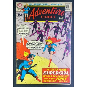 Adventure Comics (1938) #381 FN- (5.5) 1st Supergirl Solo Neal Adams Cover