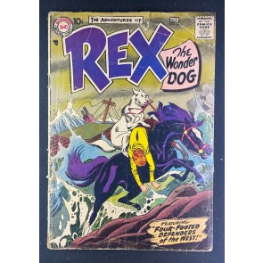 Adventures of Rex the Wonder Dog (1952) #35 GD- (1.8) Gil Kane Cover and Art