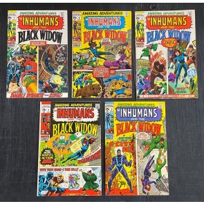 Amazing Adventures (1970) #'s 1 2 3 4 5 6 7 8 9 10 Complete Inhumans Black Widow