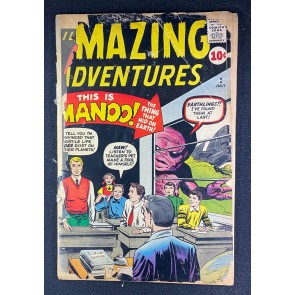 Amazing Adventures (1961) #2 PR (0.5) Jack Kirby Cover and Art