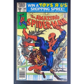 Amazing Spider-Man (1963) #209 VF- (7.5) Kraven App Origin/1st App Calypso