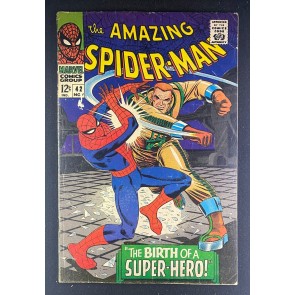 Amazing Spider-Man (1963) #42 VG+ (4.5) Mary Jane Watson Revealed; 2nd App Rhino