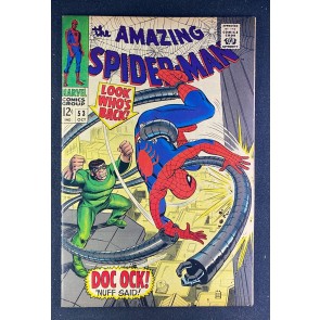 Amazing Spider-Man (1963) #53 VF (8.0) Doctor Octopus App John Romita Sr sw