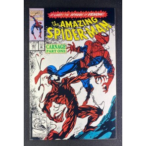 Amazing Spider-Man (1963) #361 VF+ (8.5) 1st Full Appearance Carnage Mark Bagley