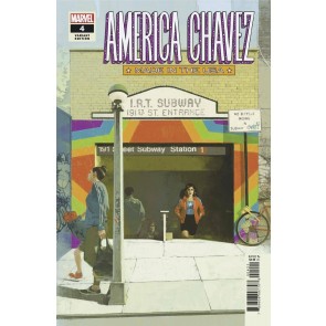 America Chavez: Made In The USA (2021) #4 of 5 VF/NM Marc Aspinall Variant Cover