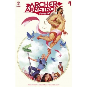 Archer & Armstrong Forever (2022) #1 NM Talaski Variant Cover Valiant