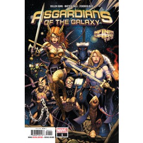 Asgardians of the Galaxy (2018) #1 NM Dale Keown Angela Infinity Wars Tie-In