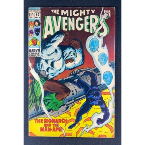 Avengers (1963) #62 FN- (5.5) 1st App M'Baku Man-Ape John Buscema Art