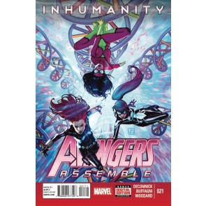 AVENGERS ASSEMBLE (2012) #21 VF/NM INHUMANITY TIE-IN MARVEL NOW!