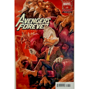 Avengers Forever (2022) #13 NM Skan Howard the Duck Demonized Variant Cover