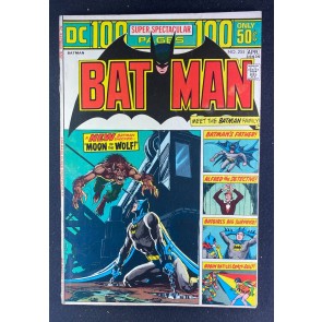 Batman (1940) #255 FN (6.0) Neal Adams Art 100pg Super Spectacular