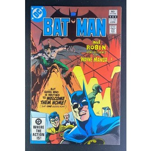 Batman (1940) #348 NM (9.4) Jim Aparo Cover Man-Bat
