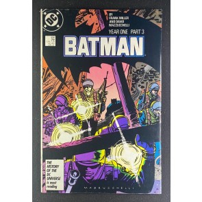 Batman (1940) #406 FN+ (6.5) Frank Miller "Year One" Part 3