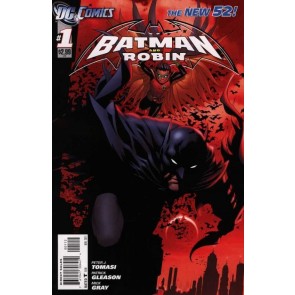 Batman and Robin (2011) #1 FN/VF Second Printing Variant Cover The New 52!