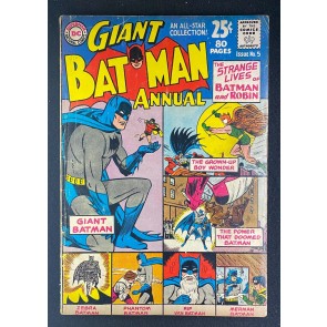 Batman Annual (1961) #5 VG- (3.5)