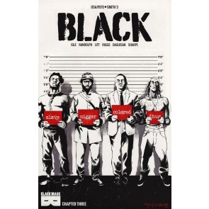BLACK (2016) #3 VF+ - VF/NM Kenji Ooiwa Uncensored Cover Black Mask Studios