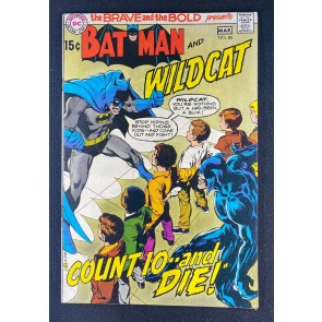 Brave and the Bold (1955) #88 FN/VF (7.0) Batman Wildcat Neal Adams Cover