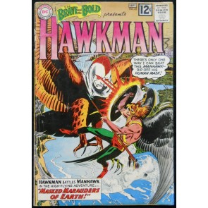 BRAVE AND THE BOLD #43 VG HAWKMAN BY KUBERT