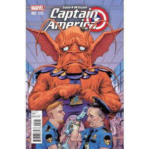 Captain America: Sam Wilson (2015) #2 VF/NM Kirby Monster Variant Cover 