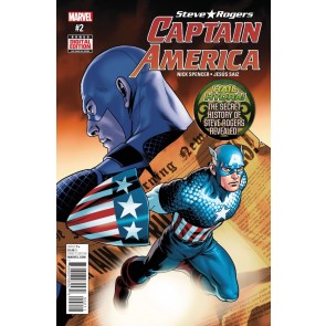 Captain America: Steve Rogers (2016) #2 VF/NM Jesus Saiz Cover