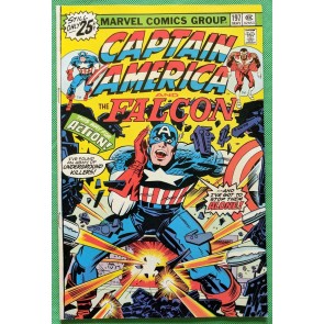 Captain America (1968) & Falcon #197 VF (8.0) Jack Kirby script cover & art