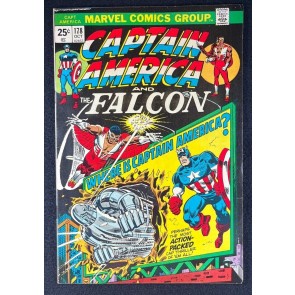 Captain America (1968) #178 FN/VF (7.0) Falcon 1st App Roscoe Sal Buscema