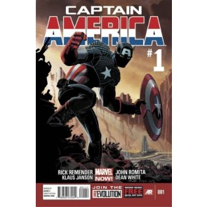 Captain America (2013) #1 NM John Romita Jr. Cover