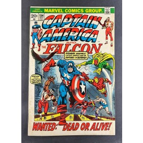 Captain America (1968) #154 FN (6.0) Falcon Sal Buscema
