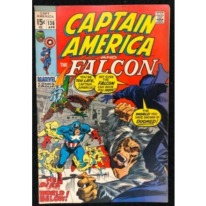 Captain America (1968) #136 VF- (7.5) co-starring Falcon