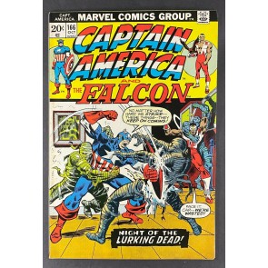 Captain America (1968) #166 FN+ (6.5) Falcon Sal Buscema