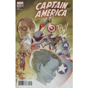 Captain America (2017) #703 VF/NM Julian Totino Tedesco Variant Cover