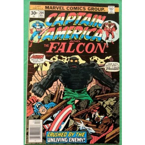 Captain America (1968) & Falcon #204 VF- (7.5) Jack Kirby cover, art & script