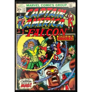 Captain America (1968) #172 FN/VF (7.0) co-starring Falcon X-Men story pt 1 of 4