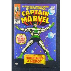 Captain Marvel (1968) #1 FN/VF Gene Colan Cover & Art