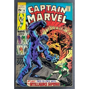 Captain Marvel (1968) #16 VG/FN (5.0)  Don Heck
