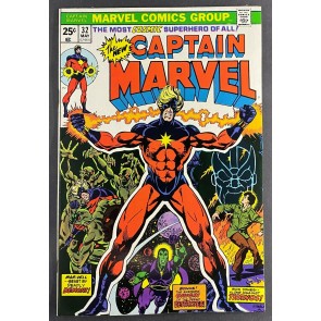 Captain Marvel (1968) #32 VF/NM (9.0) Thanos Drax Iron Man Eros Jim Starlin