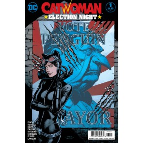 Catwoman: Election Night (2016) #1 VF/NM David Finch Variant Cover 