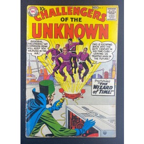 Challengers of the Unknown (1958) #4 VG/FN (5.0) 1st App Wizard of Time Kirby
