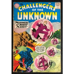 Challengers of the Unknown (1958) #8 VG- (3.5) Jack Kirby art