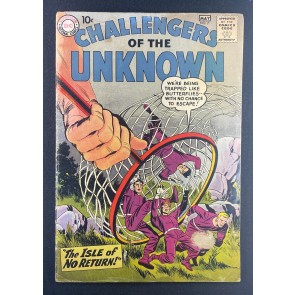 Challengers of the Unknown (1958) #7 VG (4.0) Jack Kirby Cover and Art