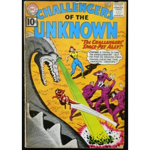 CHALLENGERS OF THE UNKNOWN #21 VG