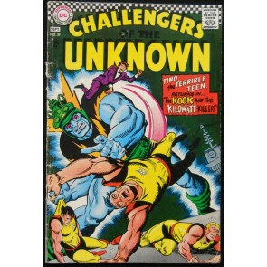 CHALLENGERS OF THE UNKNOWN #57 VG