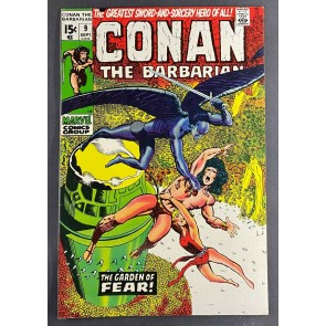Conan the Barbarian (1970) #9 VF+ (8.5) Barry Windsor-Smith Cover and Art