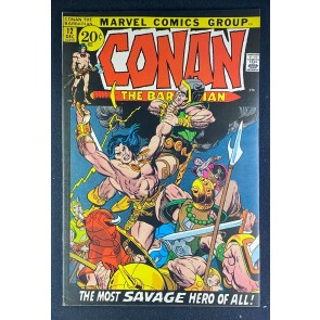Conan the Barbarian (1970) #12 FN/VF (7.0) 1st Queen Yaila Barry Windsor-Smith