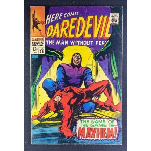 Daredevil (1964) #36 VG+ (4.5) Gene Colan Cover and Art