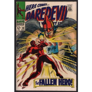 Daredevil (1964) # 40 FN+ (6.5) vs The Organization Cat-Man Bird-Man Ape-Man 